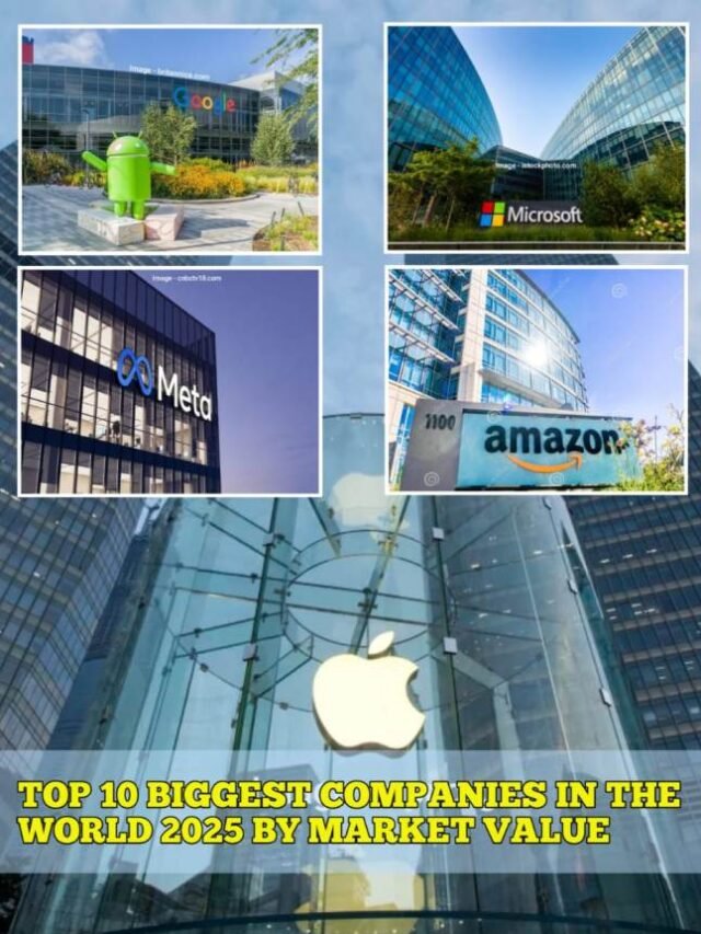 Top 10 Biggest Companies in the World 2025 by Market Value