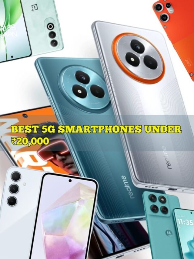 Best 5G Smartphones Under ₹20,000