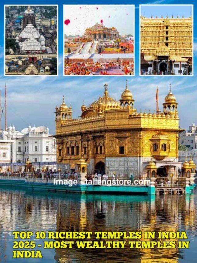 Top 10 Richest Temples in India 2025 - Most Wealthy Temples in India