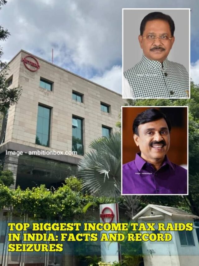 Top Biggest Income Tax Raids in India: Facts and Record Seizures