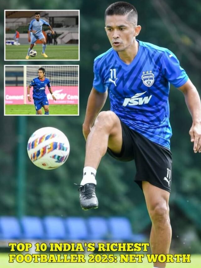 Top 10 India's Richest Footballer 2025: Net Worth