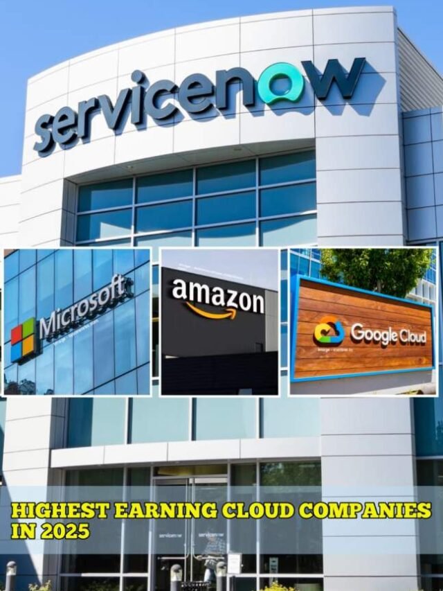 Highest Earning Cloud Companies in 2025