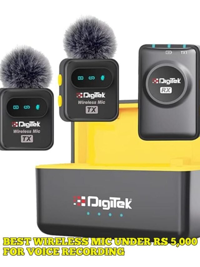 Best Wireless Mic Under Rs 5,000 for Voice Recording