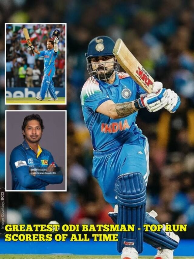 Greatest ODI Batsman - Top Run Scorers of All Time