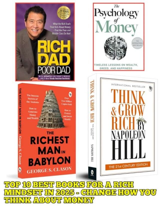Top 10 Best Books for a Rich Mindset in 2025 - Change How You Think About Money