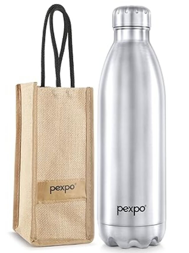 Pexpo Fererro Pro ISI Certified Stainless Steel - 2 Liter Capacity Water Bottle | 2 Year Warranty, Price - ₹1,349