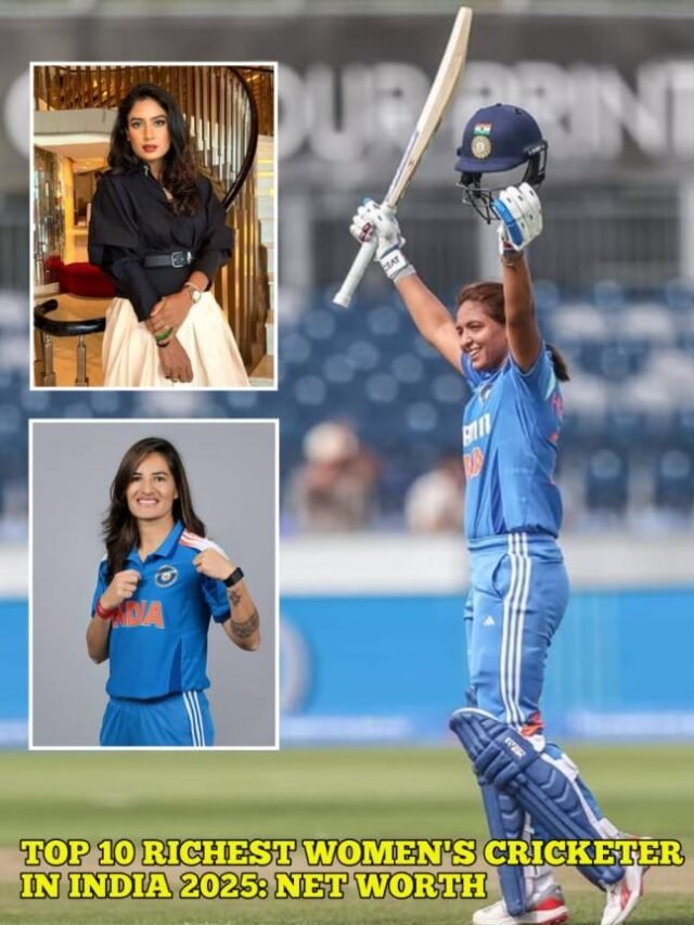 Top 10 Richest Women's Cricketer in India 2025: Net Worth
