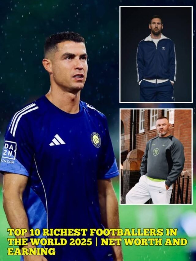 Top 10 Richest Footballers in the World 2025 | Net Worth and Earning