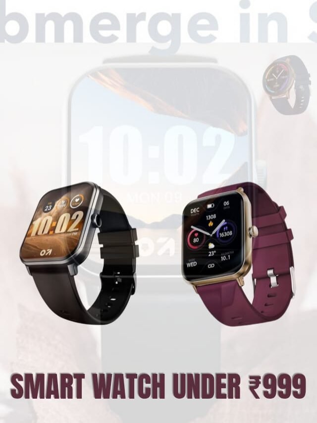 Best Smartwatches Under ₹1000 in India 2025 - Affordable and Stylish Picks