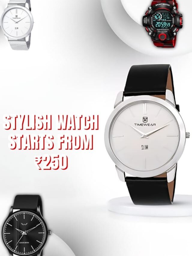 Stylish Wrist Watches Under ₹500 You Can Buy Now