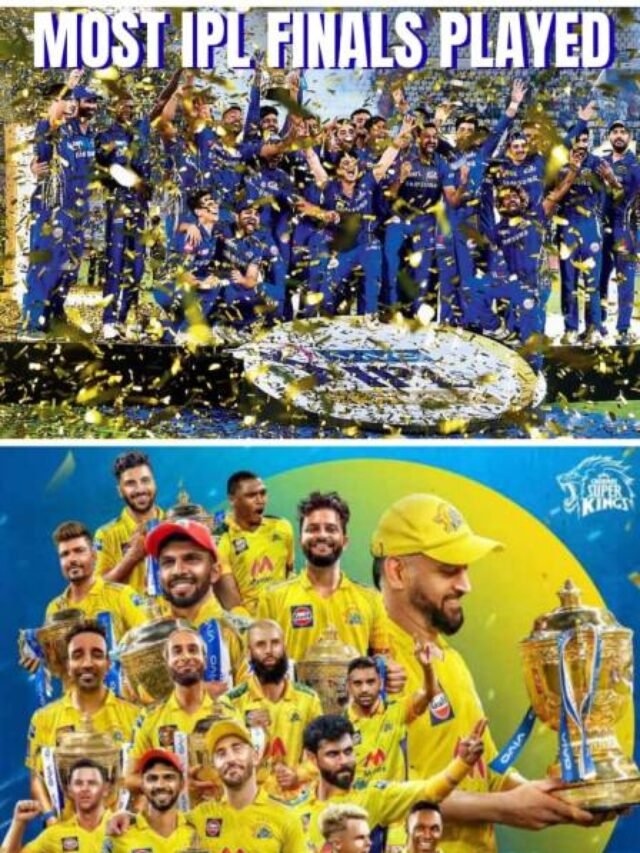 Most IPL Finals Played: Top Team with the Most Final Appearances