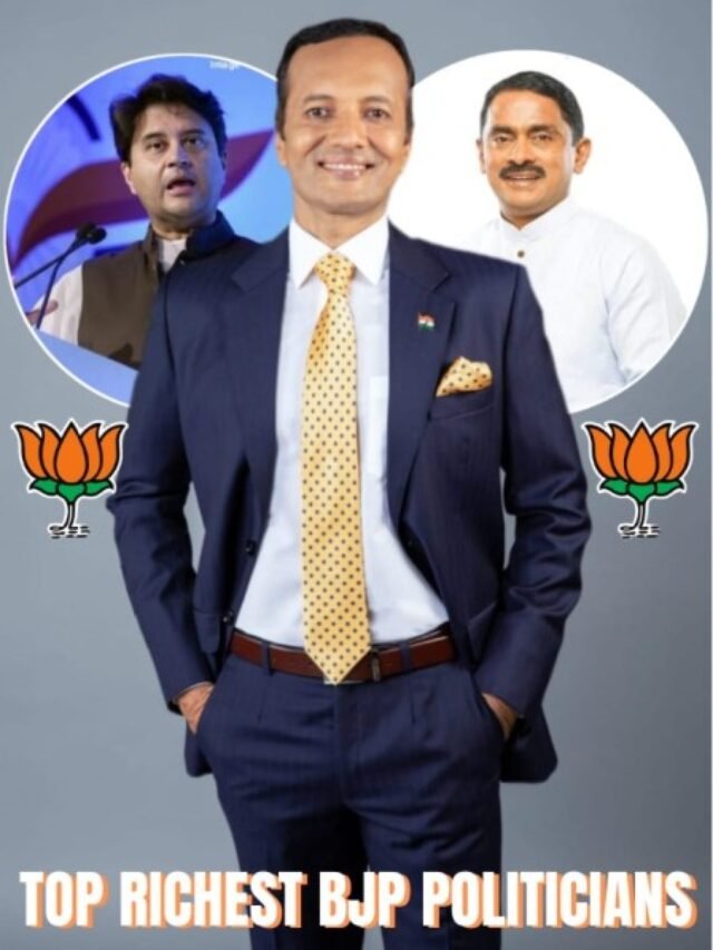 Top 10 Richest BJP Politicians and Their Net Worth
