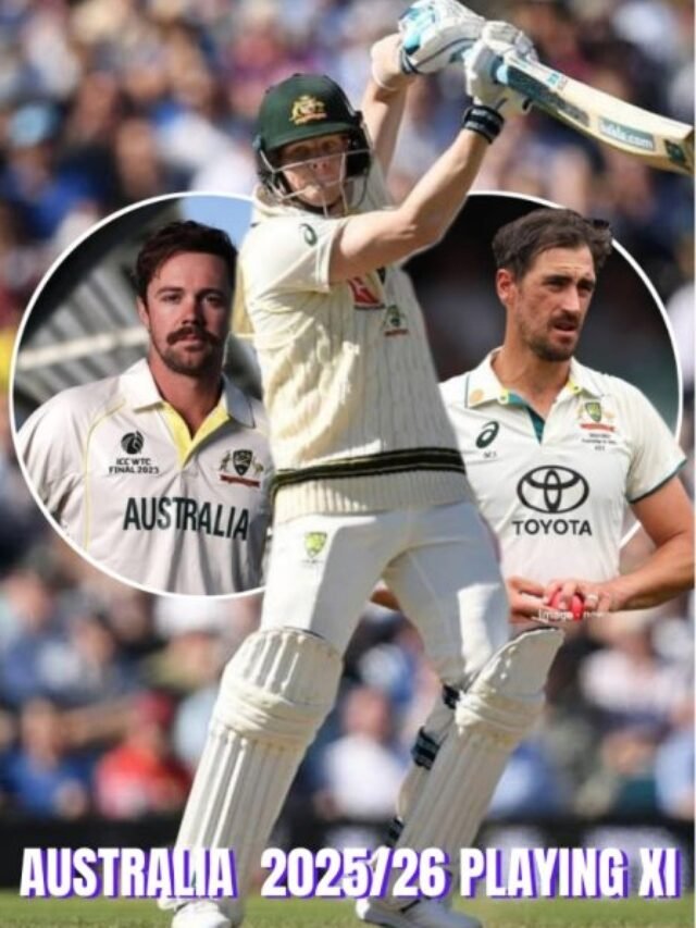 Australia England tour of Australia 2025/26 Playing XI