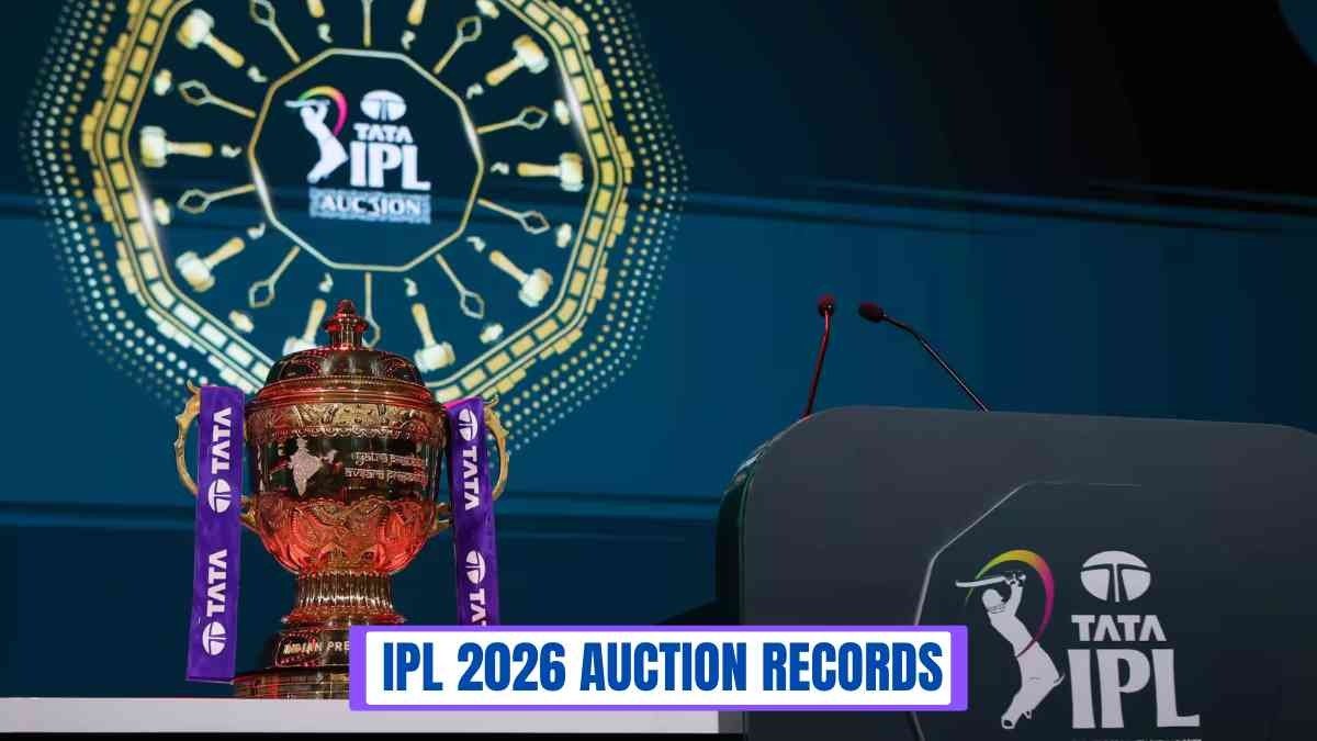 IPL 2026 Auction Records: Top High-Priced Players