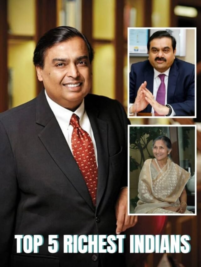 Top 5 Richest Indians in 2025 and Their Net Worth