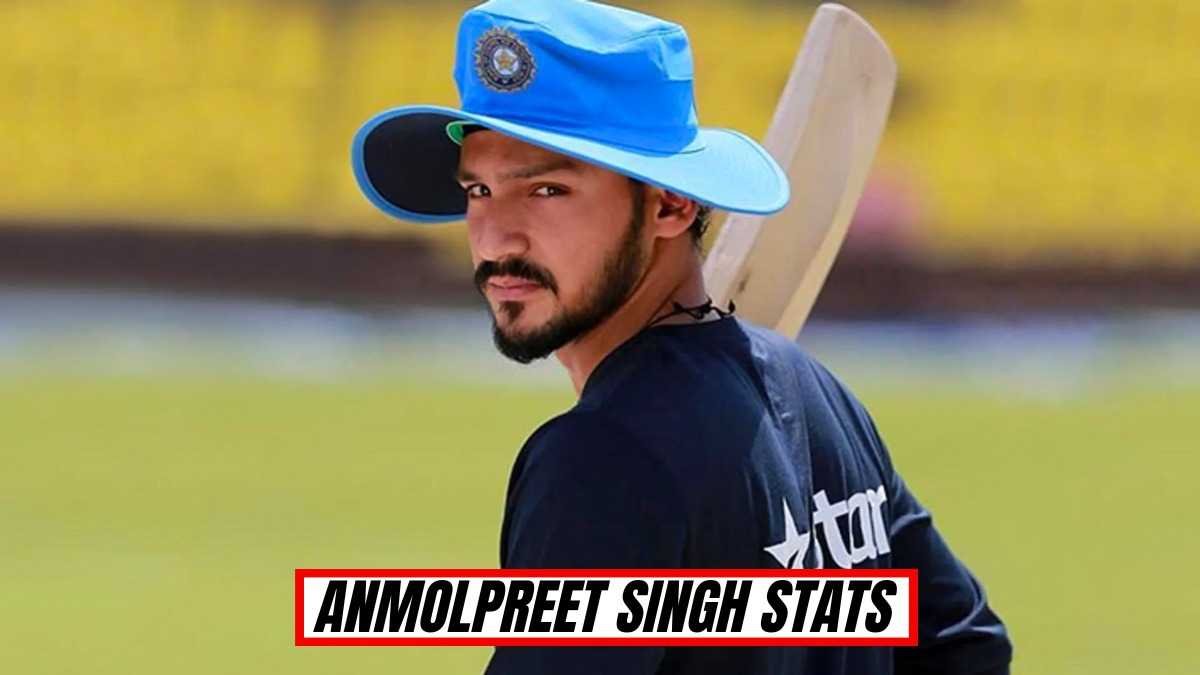 Anmolpreet Singh Stats, Biography, Age, IPL 2026